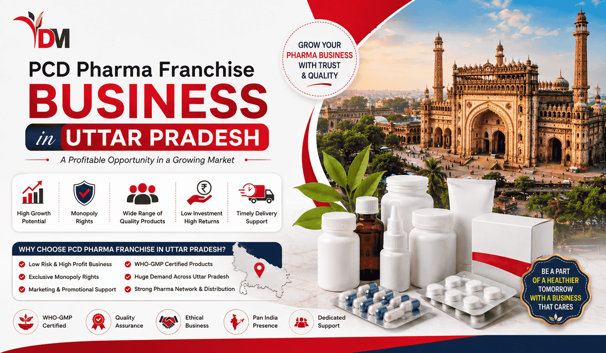 PCD Pharma Franchise Business in Uttar Pradesh 