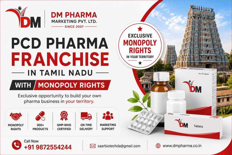 PCD Pharma Franchise in Tamil Nadu with Monopoly Rights